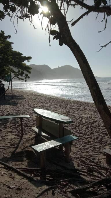 Altar Da Praia Vermelha 180° De Vista Para O Mar Ubatuba Zewnętrze zdjęcie